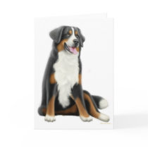 Bernese Mountain Dog Greeting Card