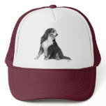 bernese mountain dog mesh hat