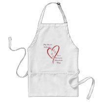 Bernese Mountain Dog Heart Belongs Aprons