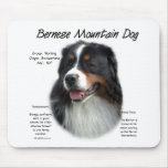 Bernese Mountain Dog History Design mousepads