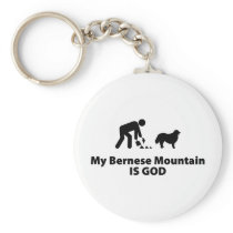 Bernese Mountain Dog Key Chain