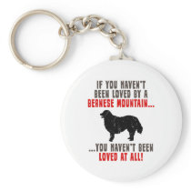 Bernese Mountain Dog Key Chain