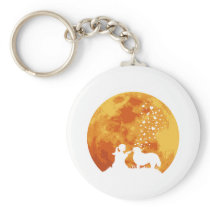 Bernese Mountain Dog Keychain