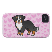 Bernese Mountain Dog Love Iphone 4 Cover