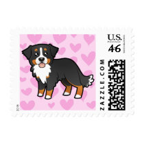 Bernese Mountain Dog Love Stamp