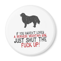 Bernese Mountain Dog Refrigerator Magnet