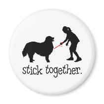 Bernese Mountain Dog Fridge Magnet
