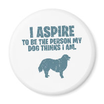 Bernese Mountain Dog Refrigerator Magnet