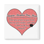 Bernese Mountain Dog Mixes Paw Prints Dog Humor Magnet