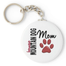 Bernese Mountain Dog Mom 2 Key Chain