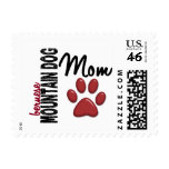 Bernese Mountain Dog Mom 2 Postage Stamp
