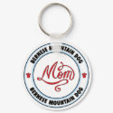 BERNESE MOUNTAIN DOG mom keychain