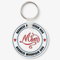 BERNESE MOUNTAIN DOG mom keychains