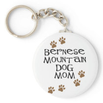 Bernese Mountain Dog Mom Keychains