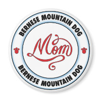 BERNESE MOUNTAIN DOG mom Refrigerator Magnets