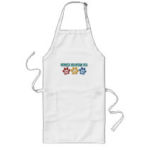 BERNESE MOUNTAIN DOG MOM Paw Print Apron