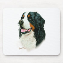 Bernese Mountain Dog Mouse Pad