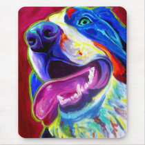 Bernese Mountain Dog Mouse Mat