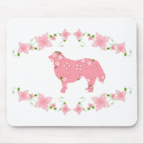 Bernese Mountain Dog Mouse Pads