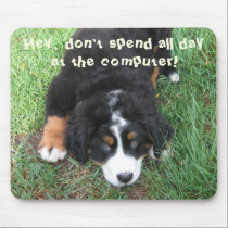 Bernese Mountain Dog mousepads