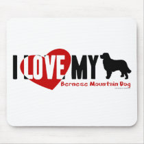 Bernese Mountain Dog Mouse Pad
