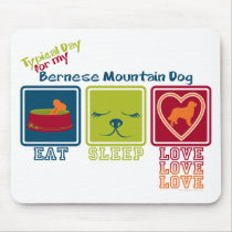Bernese Mountain Dog Mouse Pad