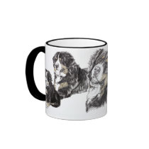 Bernese Mountain Dog mugs