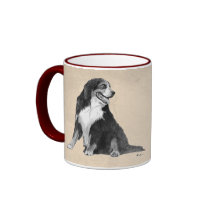 bernese mountain dog coffee mug