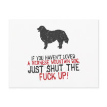 Bernese Mountain Dog Post Card