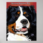 Bernese Mountain Dog poster