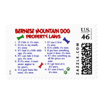 BERNESE MOUNTAIN DOG Property Laws 2 Stamp