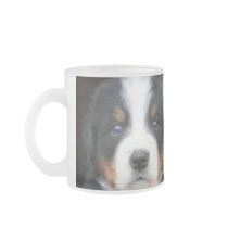 Bernese mountain dog puppies mug