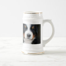 Bernese mountain dog puppies mug