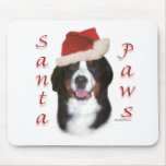Bernese Mountain Dog Santa Paws Mouse Mat