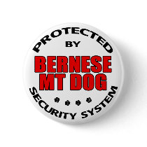 Bernese Mountain Dog Security Pin