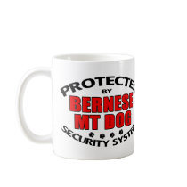 Bernese Mountain Dog Security Coffee Mug