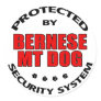 Bernese Mountain Dog Security Sticker