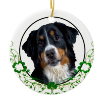 Bernese Mountain Dog St Patrick's Day Ornament ornaments