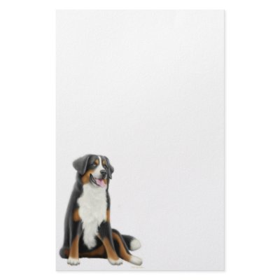 Bernese Mountain Dog Stationery by twopurringcats