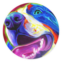Bernese Mountain Dog Round Sticker