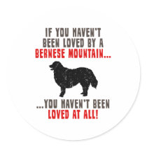 Bernese Mountain Dog Sticker