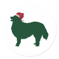 Bernese Mountain Dog Round Stickers