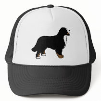 Bernese Mountain Dog Triclolor Hats
