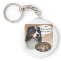 Bernese Mountain Dog Turkey Key Chain