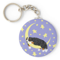 Bernese Mountain Dog Twinkle Keychain