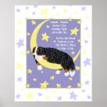 Bernese Mountain Dog Twinkle Poster