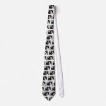 Bernese Mountain Dog with Big Tongue Men's Necktie