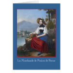 Bernese Peasant Girl - Traditional Swiss Costumes Greeting Cards