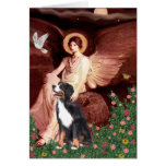 Bernese - Seated Angel Greeting Cards