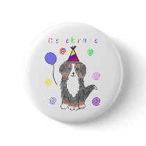 Bernese untain Dog Celebrate Pins